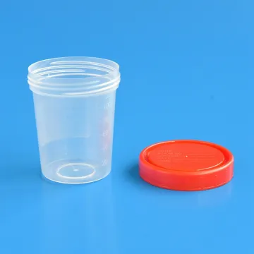 Einweg -Sterilbehälter Plastikurinbehälter