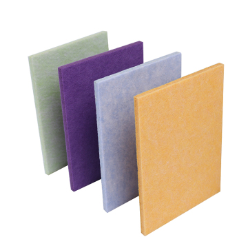 Eco-Friendly Designer Polyester Fiber Acoustic Felt Wall Panels