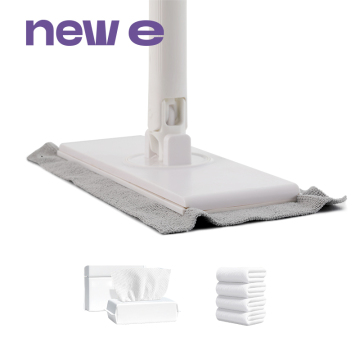 2024 Top Selling Disposable Dust Mop with Replacable Paper Towels and Non-Woven Cloth - Effortless Floor and Window Cleaning