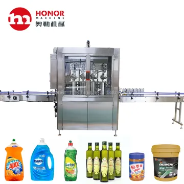 Sesame Sauce Bottle Filling Machine: Automatic Plastic and Glass Filling Machine