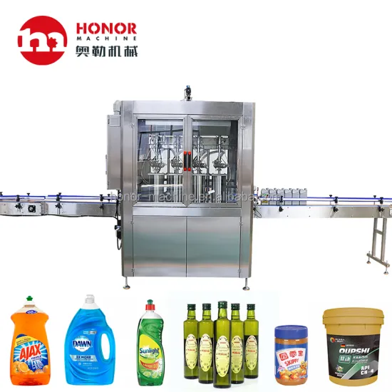 Sesame Sauce Bottle Filling Machine: Automatic Plastic and Glass Filling Machine