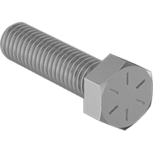 High-Strength Grade 8 Steel Hex Head Screws