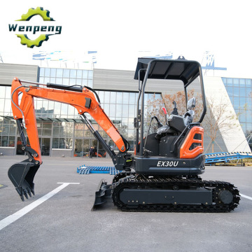 Compact 3 Ton Mini Crawler Excavator for Garden