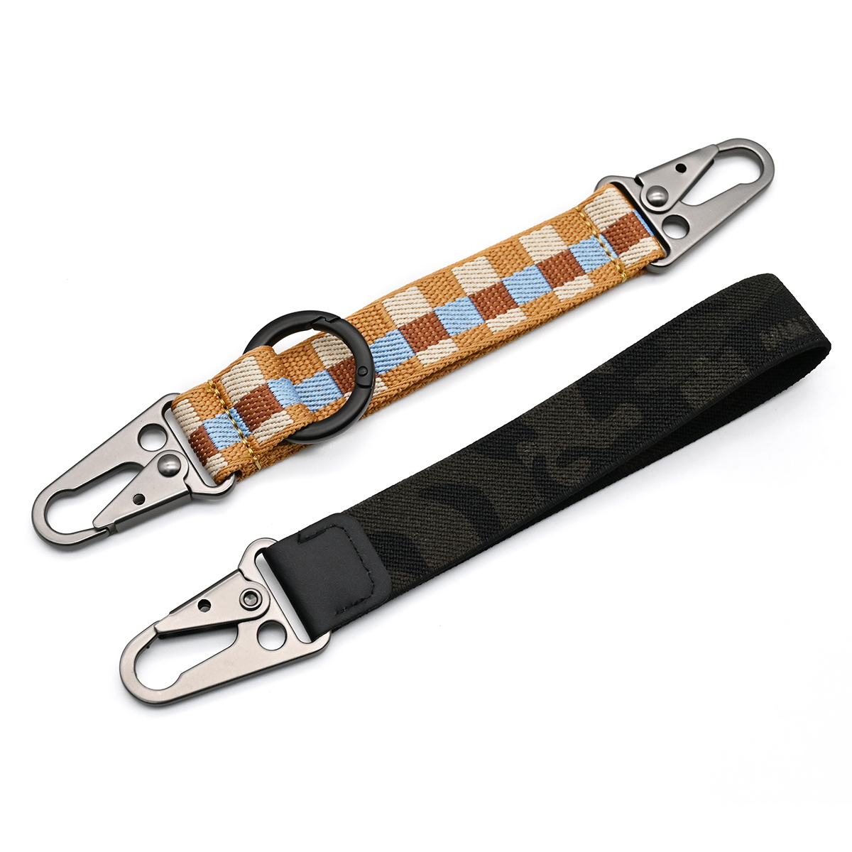 OEM Carabiner Keychain With Short Lanyards Strap 9 OEM Carabiner Keychain With Short Lanyards Strap 9