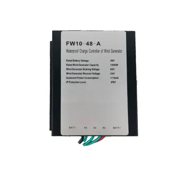 Silver Plastic Wind Generator Charge Controller Wind Turbine