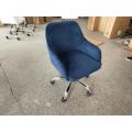 Adjustable Flannelette Raw Cotton Polyester Office Chair