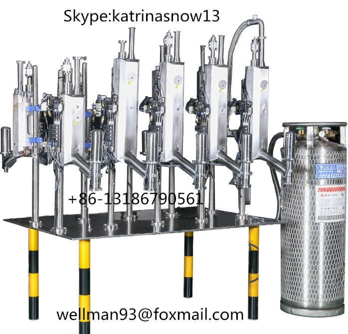 Can liquid nitrogen filling machines