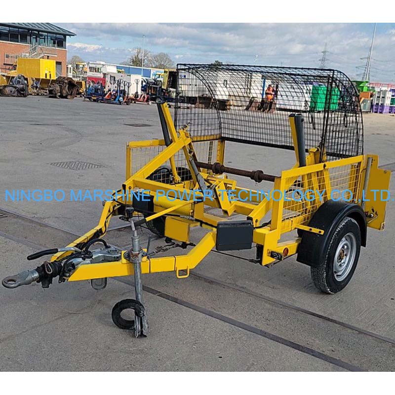 Netting Style Cable Drum Trailer