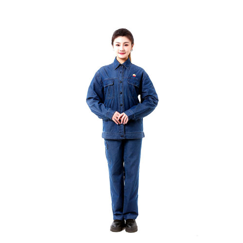Lapangan Minyak Coverall Lengan Pendek Kemeja tahan api
