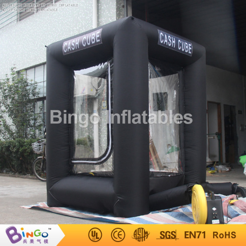 Advertisement product inflatable money grab booth inflatable cash machine