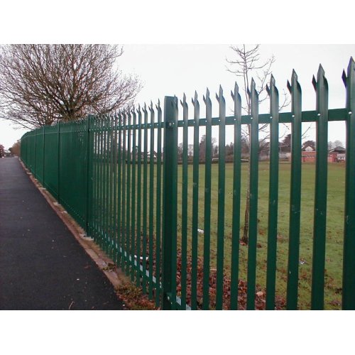 panel pagar taman dari logam