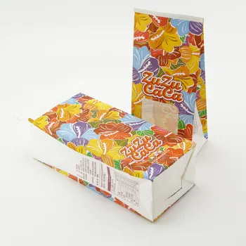 paper bag, kraft paper bag, gift paper bag for taking away