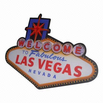 EL Sign with PVC Stand, 100V-240V or 12V Input