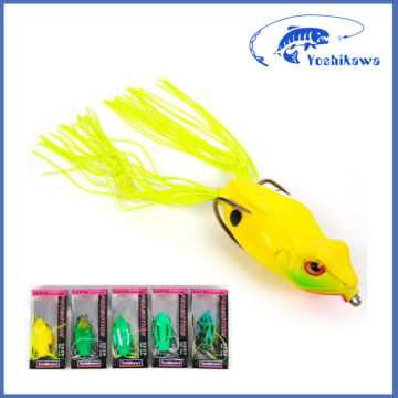 [Yoshikawa] Skirted Frog skirt lures fishing bait