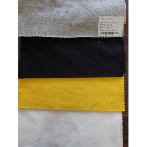 Plain Super Soft Velvet Printed Knit Fabrics