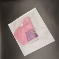 CPE frosted zipper bag shipping bag