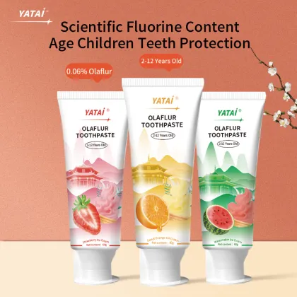 Natural Teeth Whitening Anti-Cavity Children Toothpaste