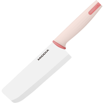 MIDDIA Geavanceerde Chinese keramische Santoku -mes met laserschede