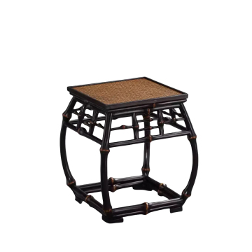 Durable and Stylish Qiong Bamboo Drum Stool