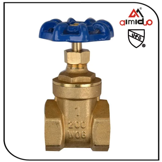 Brass gate valve DN20