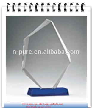 Pujiang k9 Customized blank crystal trophy factory