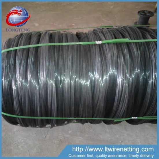 Korea Q195 black iron wire for making hanger