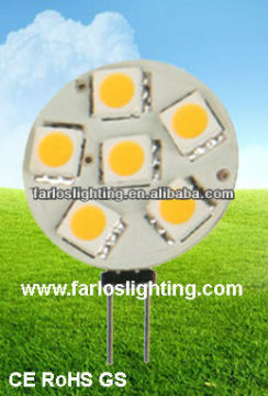 6PCS SMD LED lamps( G4-5050)