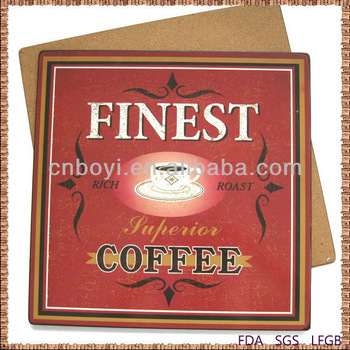 Custom Made Placemats OEM Placemats and Coasters with Cork