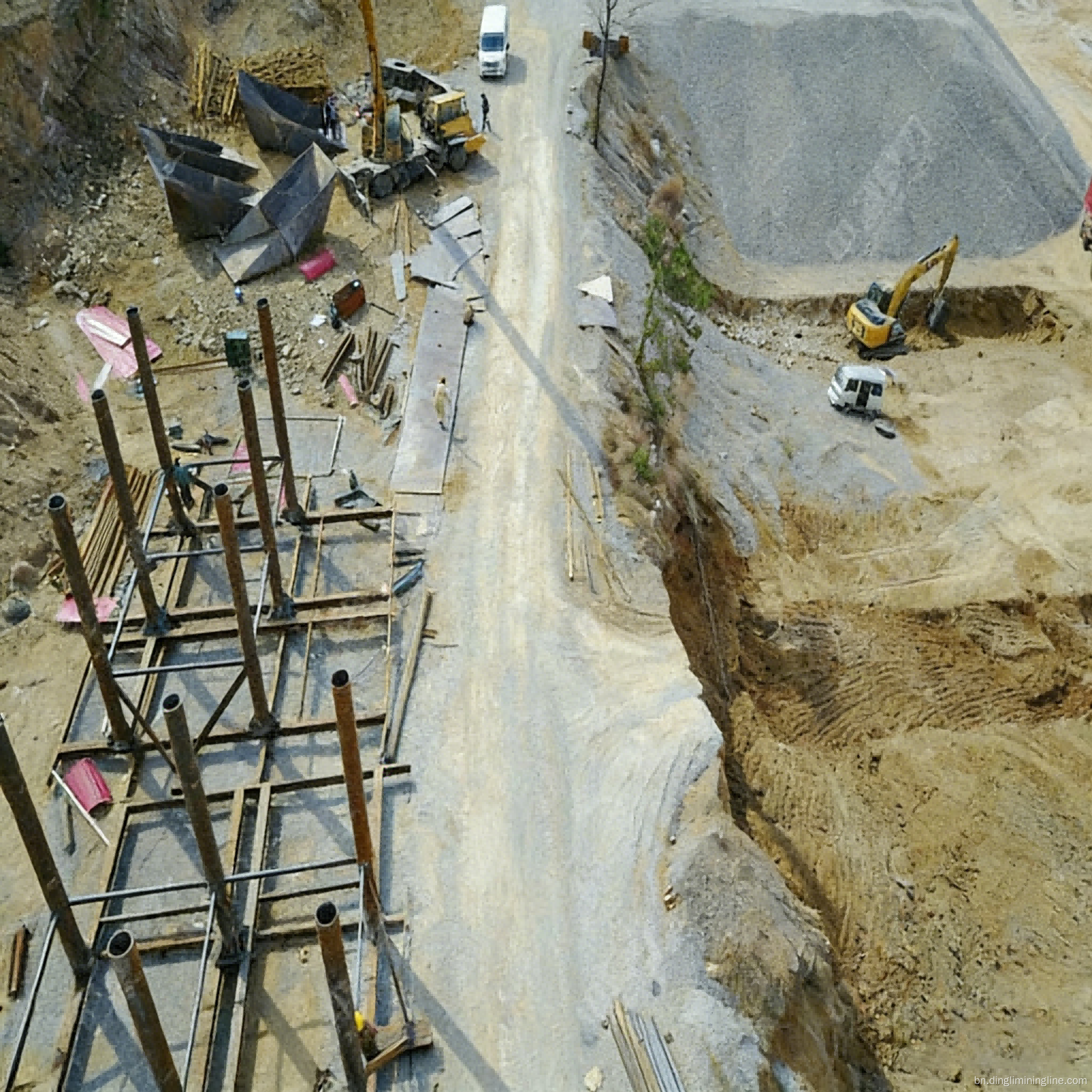 600-800 TPH উচ্চ ক্যালসিয়াম স্টোন উত্পাদন লাইন