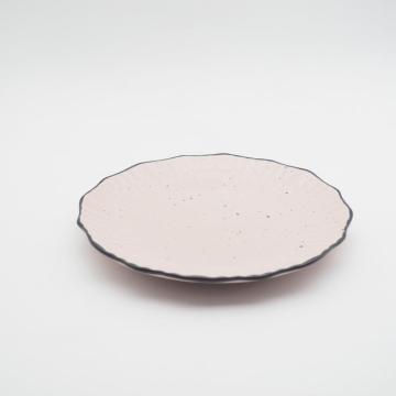 Conjunto de mesa de mesa de porcelana rosa