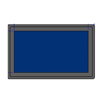 15 inch Industrial Touchscreen Monitor