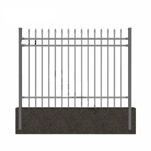 PVC Coated Short Wrought Iron Fence