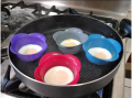 Periuk Telur Silikon Percuma BPA selamat gelombang mikro