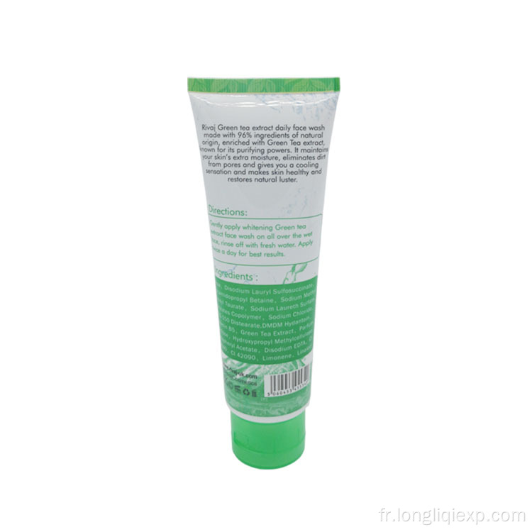 Nettoyant visage de marque privée pour peau grasse 100ML