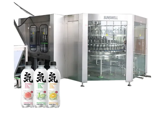 3-in-1 New Customized Carbonated Soft Drinks Production Line