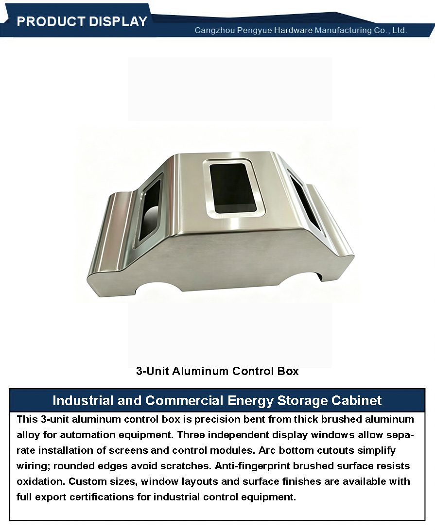 3-Unit Aluminum Control Box3