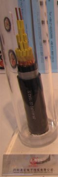 Multi Core bare copper conductor Flame retardant Sheath control cable