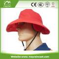 Red High Quality PU Rain Hat