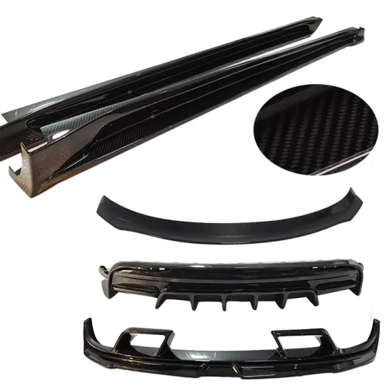 ABS Dry Carbon Fiber Factory Direct Car Body Parts Kits - Front Bumper for Tesla Model Y ODM OEM