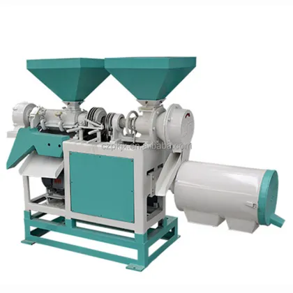 Auto Maize Flour Mill Plant: Corn Grits Peeling and Grinding Machine