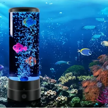 Luz de las medusas de pescado de burbujas USB creative - Regalo perfecto