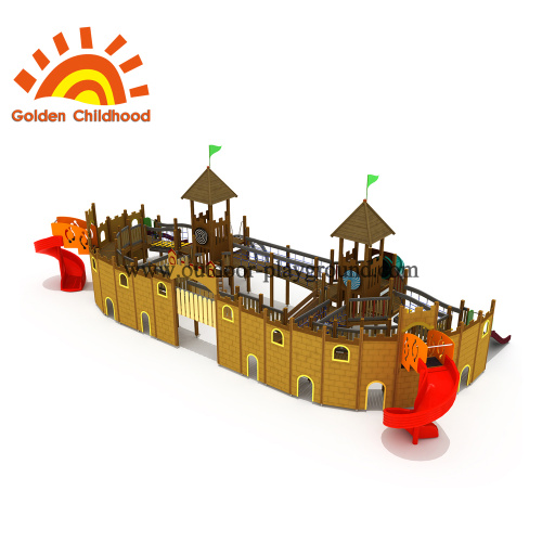 Ship Combination Outdoor Playground Equipment