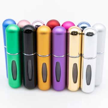 Refillable 5ML Aluminum Perfume Atomizer Bottle - Travel Size 5ml Designer Perfume Spray