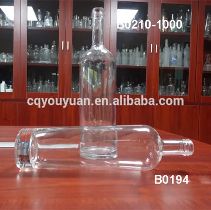 Luxury Bottle Wine Round 1L Empty Limoncello Bottles