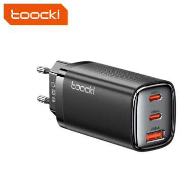 Caricatore del telefono cellulare Multi Port da 67W TOOCKI - 3 Porte di carica Super Speed ​​Charger