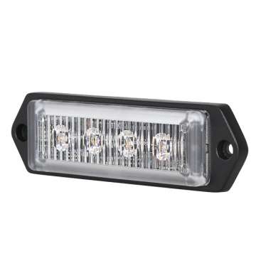 4 Inch 19 Flashing Amber Light Strobe for Trailer - SAE Certified Warning Light