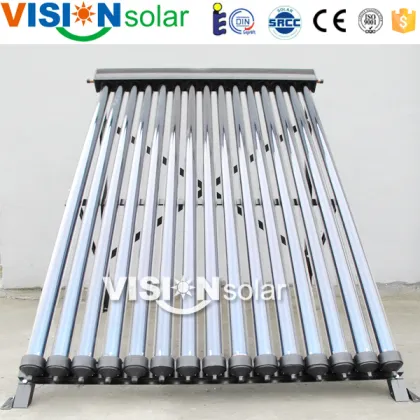 Hot water pool space heating copper pipe solar collectors