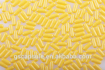 pullulan whole-yellow empty hard capsule 0