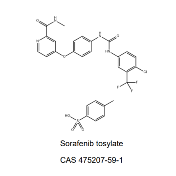 Grade pharmaceutique Sorafenib tosylate CAS: 475207-59-1