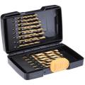 230PC Titanium Coated Drill Bit Set